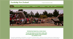 Desktop Screenshot of earthship.co.nz